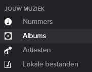 Spotify jouw muziek