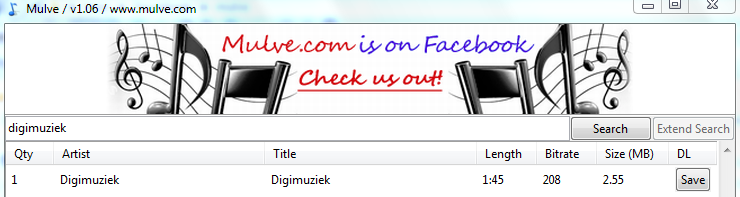 Digimuziek op Mulve