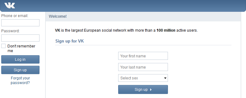 vksignup